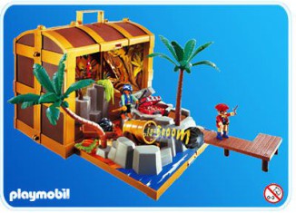 Playmobil - 4432 - cofre del tesoro pirata
