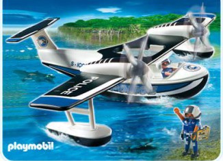 Playmobil - 4445 - Police Seaplane