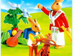 Playmobil - 4456 - Lapins de Pâques I Leçon de musique