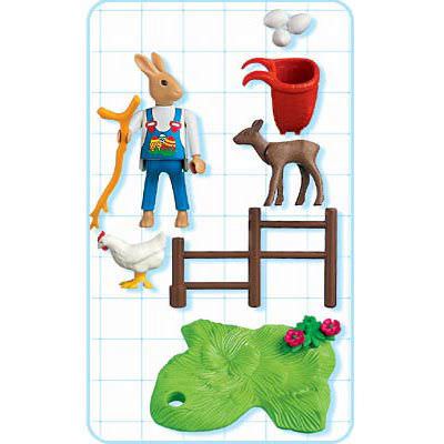 Playmobil 4457 - Bunny with Backpack - Back