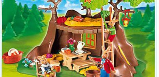 Playmobil - 4460 - Easter bunny Tree-House