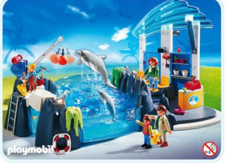 Playmobil - 4468 - Bassin des dauphins