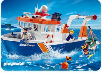 Playmobil - 4469 - Expedition Ship - Detail Playmobil - 4469 - Expedition Ship