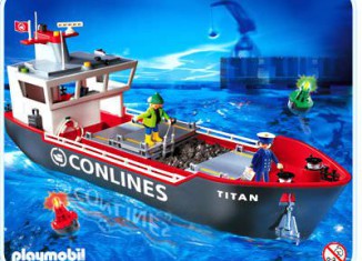 Playmobil - 4472 - Cargo Ship Playmobil - 4472 - Cargo Ship "Titan"