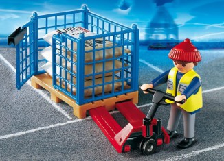Playmobil - 4474 - Pallet Jack with Crate