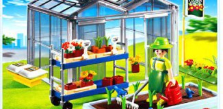 Playmobil - 4481v1 - Horticultrice / serre