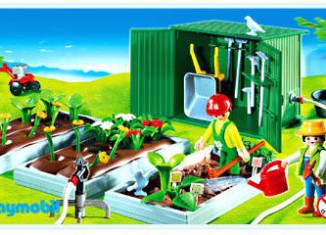 Playmobil - 4482 - Plant Beds with Shed