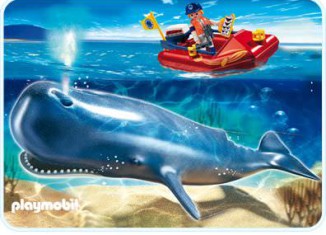 Playmobil - 4489 - Research Boat with Sperm Whale