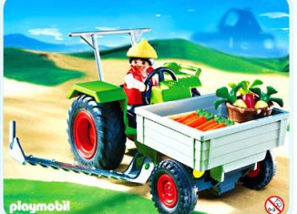 Playmobil - 4497 - Farm Tractor - Detail Playmobil - 4497 - Farm Tractor