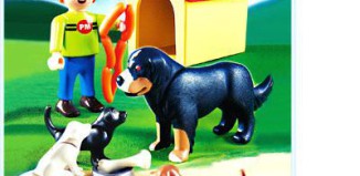 Playmobil - 4498 - Berner Sennenhund mit Welpen