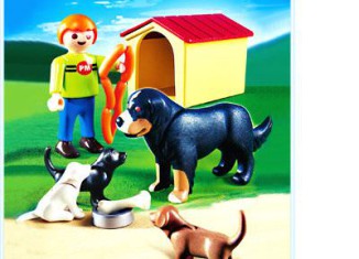 Playmobil - 4498 - Dog Family - Detail Playmobil - 4498 - Dog Family