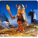 Playmobil 5371 Vikings with combat gear and gold treasure to play and collect 