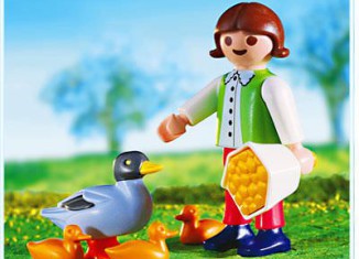 Playmobil - 4549 - Fillette / canards