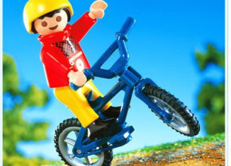 Playmobil - 4556 - Garçon avec bicyclette