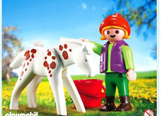 Playmobil - 4571 - Child & Foal
