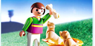 Playmobil - 4598 - niño con perritos