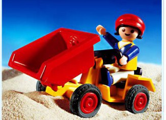 Playmobil - 4600 - Child With Tipping Tractor