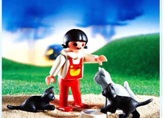 Playmobil - 4605 - Girl With Cats