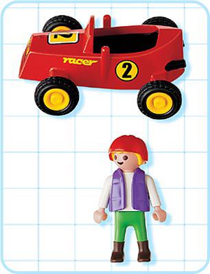 Playmobil 4612 - Race Buggy - Back