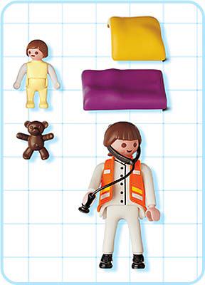 Playmobil 4623 - Pediatrician - Back