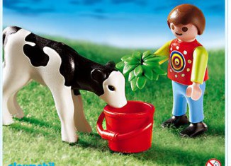 Playmobil - 4624 - Boy with calf
