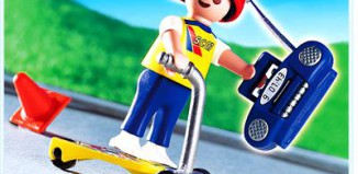 Playmobil - 4636 - Enfant sur trotinette