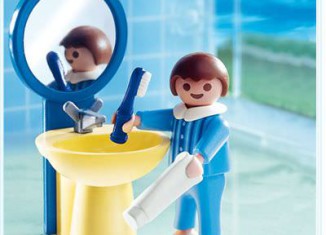 Playmobil - 4661 - Niño en el lavabo