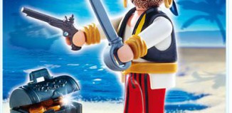 Playmobil - 4662 - Pirate / coffre au trésor