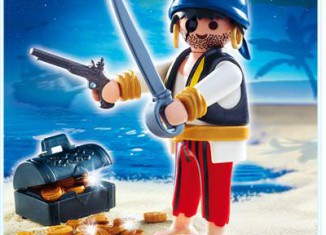 Playmobil - 4662 - Pirate / coffre au trésor