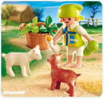 Playmobil Add On 6315 Goats With Kids 