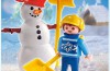 Playmobil - 4680 - Niño con muñeco de nieve