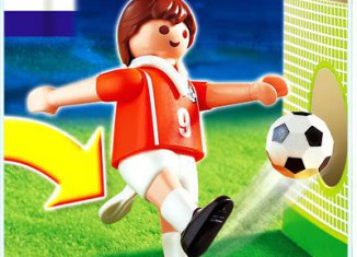 Playmobil - 4713 - Soccer Player - Netherland - Detail Playmobil - 4713 - Soccer Player - Netherland