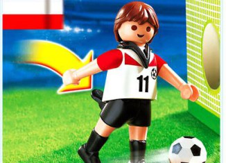 Playmobil - 4714 - Soccer Player - Austria - Detail Playmobil - 4714 - Soccer Player - Austria