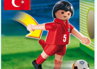Playmobil - 4724 - Soccer Player - Turkey - Detail Playmobil - 4724 - Soccer Player - Turkey