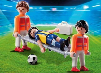 Playmobil - 4727 - Field Medics with Soccer Player