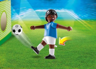 Playmobil - 4737 - Football Player, France Black
