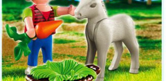 Playmobil - 4740 - Kind mit Eselfohlen