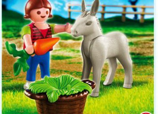 Playmobil - 4740 - Kind mit Eselfohlen