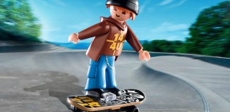 Playmobil - 4754 - Garçon avec skateboard