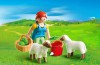 Playmobil - 4765 - Country Woman with Sheep Feed