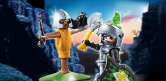 Playmobil - 4768 - Lion Knight with Training Dummy