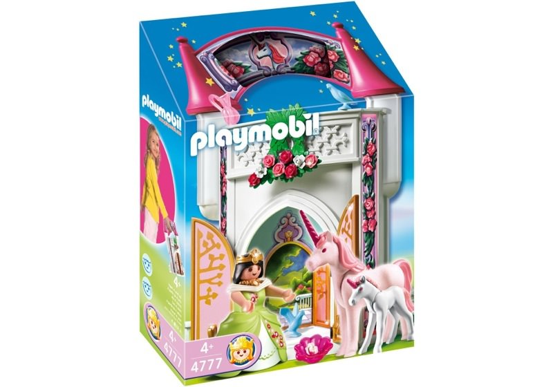 Playmobil 4777 - Unicorn Take Along Castle - Box