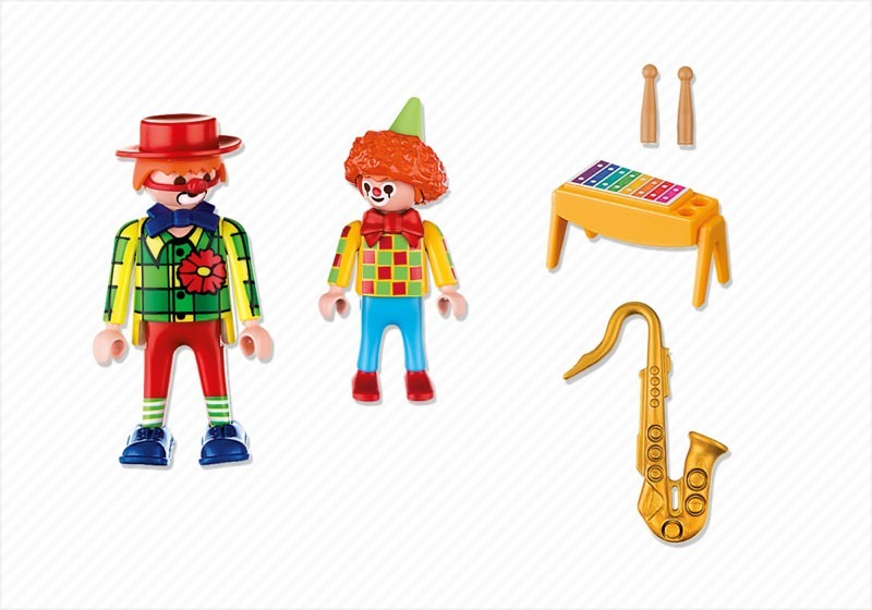 Playmobil 4787 - Musical Clowns - Back