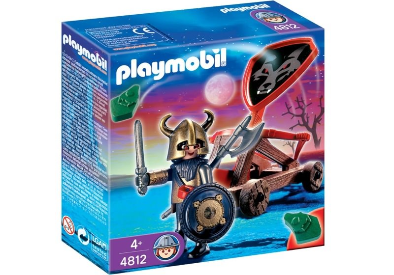 Playmobil 4812 - Wolf Warrior with Catapult - Box