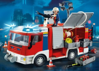 Playmobil - 4821v2 - Camion RC de pompiers