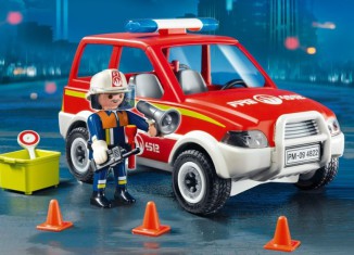 Playmobil - 4822 - Fire Chief and Car