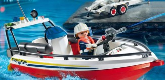 Playmobil - 4823 - Feuerwehrboot