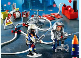Playmobil - 4825 - Firefighters with Water Pump