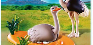 Playmobil - 4831 - Ostrich Family with Nest