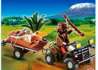 Playmobil - 4834 - Ranger with Quad Bike and Trailer
